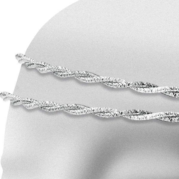 Χειροποίητα επάργυρα στέφανα γάμου