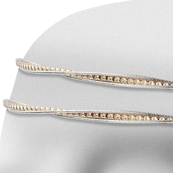 Χειροποίητα επάργυρα στέφανα γάμου