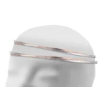 Χειροποίητα επάργυρα στέφανα γάμου