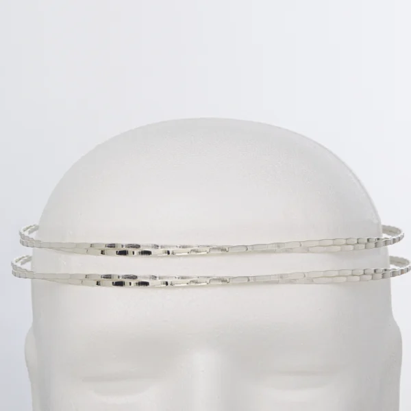 Χειροποίητα επάργυρα στέφανα γάμου