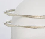 Χειροποίητα επάργυρα στέφανα γάμου