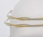 Χειροποίητα επάργυρα στέφανα γάμου