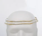 Χειροποίητα επάργυρα στέφανα γάμου