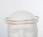 Χειροποίητα επάργυρα στέφανα γάμου