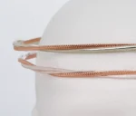 Χειροποίητα επάργυρα στέφανα γάμου