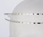 Χειροποίητα επάργυρα στέφανα γάμου