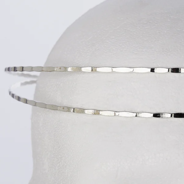 Χειροποίητα επάργυρα στέφανα γάμου