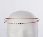 Χειροποίητα επάργυρα στέφανα γάμου