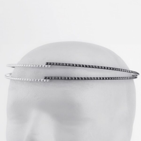 Χειροποίητα επάργυρα στέφανα γάμου