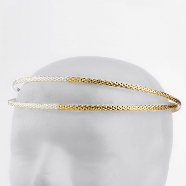 Χειροποίητα επάργυρα στέφανα γάμου