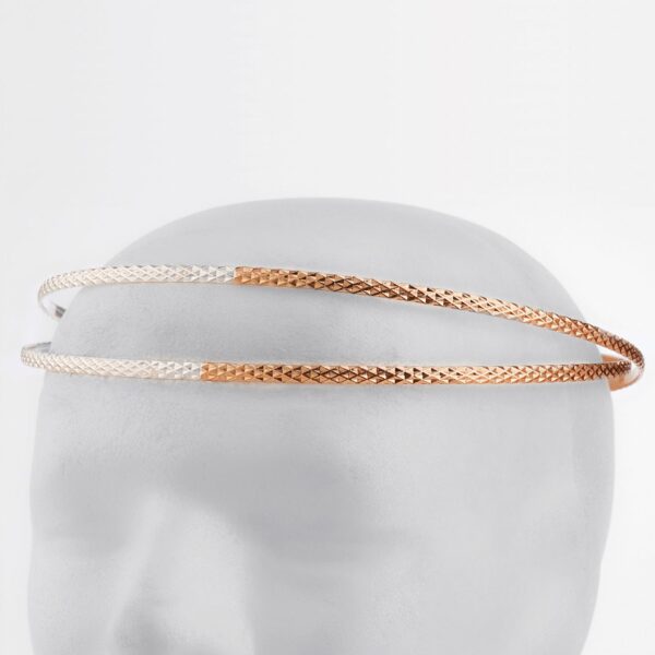 Χειροποίητα επάργυρα στέφανα γάμου