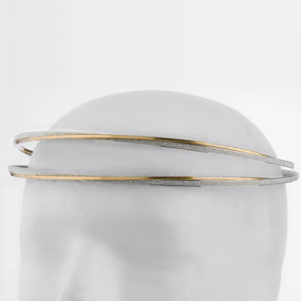 Χειροποίητα επάργυρα στέφανα γάμου