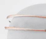 Χειροποίητα επάργυρα στέφανα γάμου