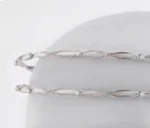 Χειροποίητα επάργυρα στέφανα γάμου