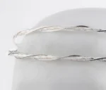 Χειροποίητα επάργυρα στέφανα γάμου