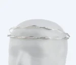 Χειροποίητα επάργυρα στέφανα γάμου