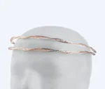 Χειροποίητα επάργυρα στέφανα γάμου