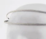 Χειροποίητα επάργυρα στέφανα γάμου