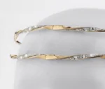 Χειροποίητα επάργυρα στέφανα γάμου