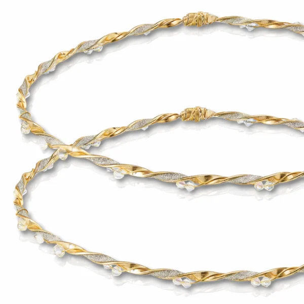 Χειροποίητα επάργυρα στέφανα γάμου