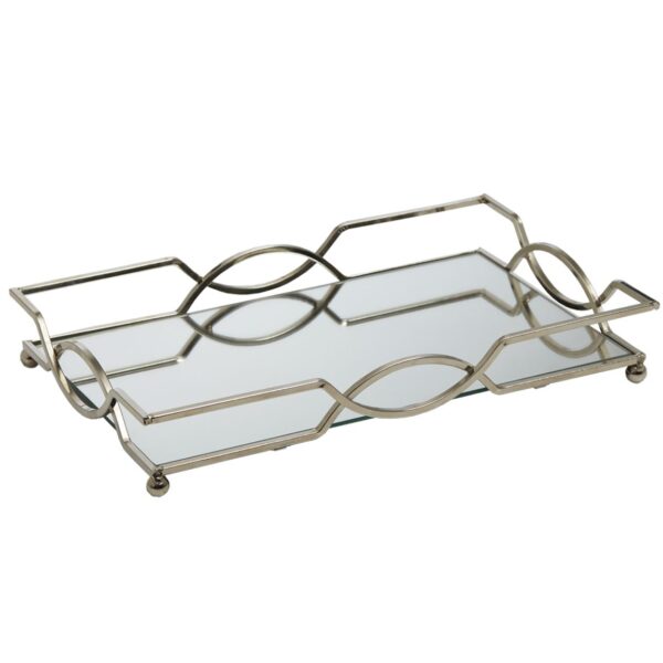 Μεταλλικός Δίσκος Παραλληλόγραμμος με καθρέφτη