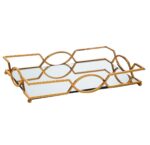 Μεταλλικός Δίσκος Παραλληλόγραμμος με καθρέφτη