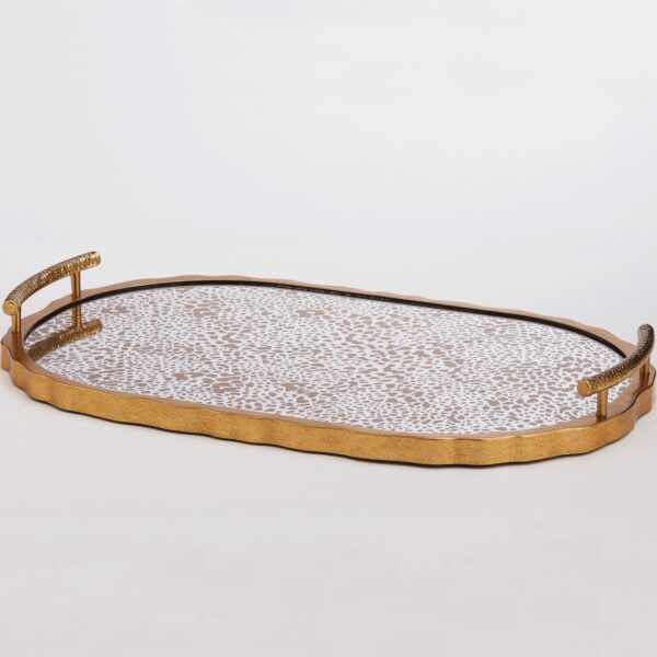 Δίσκος Οβάλ με καθρέπτη print