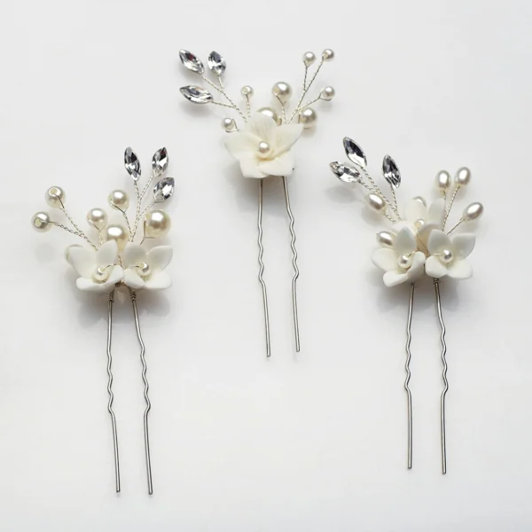 Σετ Φουρκέτες μαλλιών νύφης