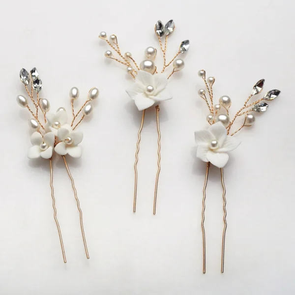 Σετ Φουρκέτες μαλλιών νύφης