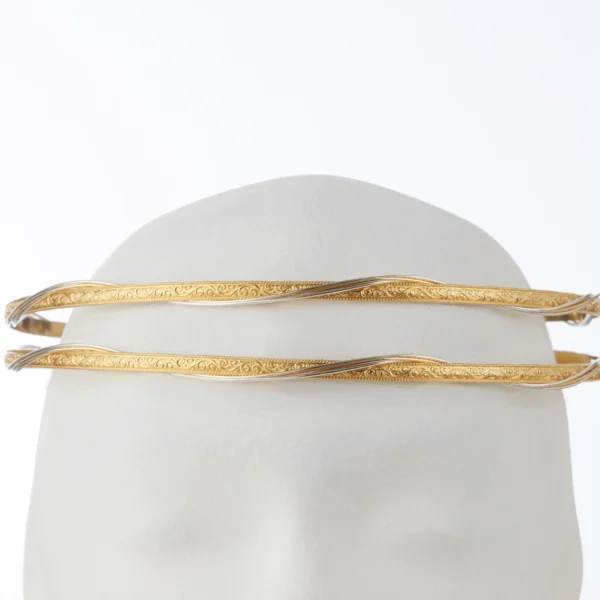 Χειροποίητα στέφανα γάμου από ασήμι 925⁰