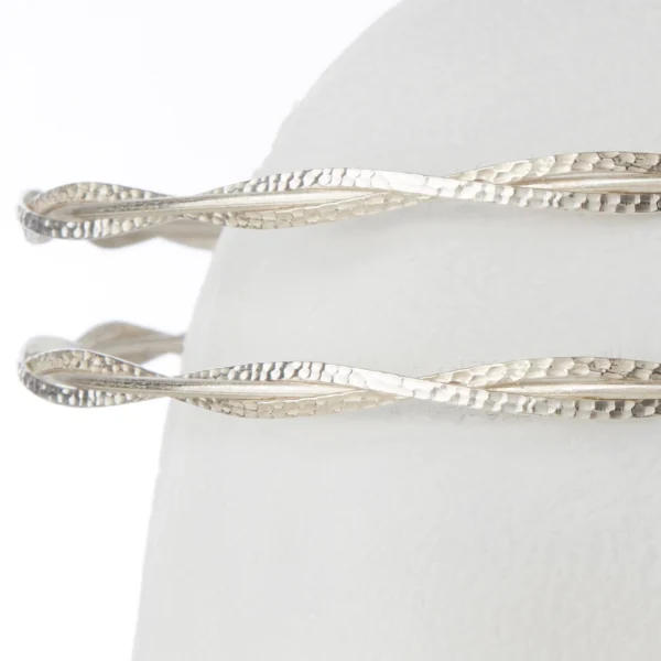 Χειροποίητα στέφανα γάμου από ασήμι 925⁰