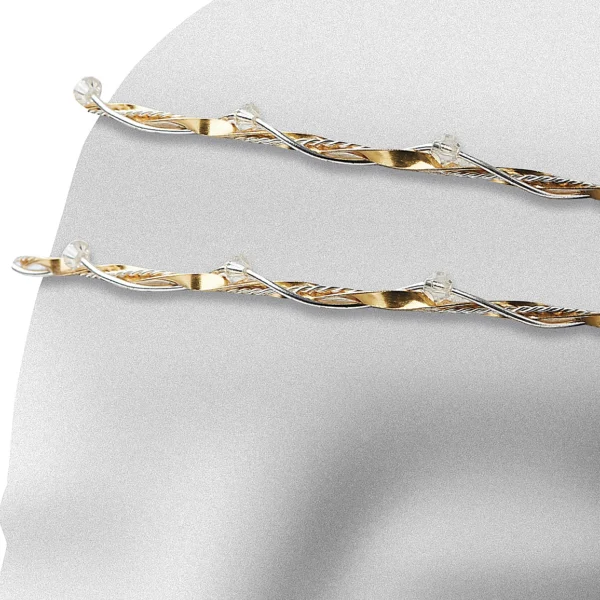 Χειροποίητα στέφανα γάμου από ασήμι 925⁰