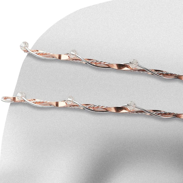 Χειροποίητα στέφανα γάμου από ασήμι 925⁰