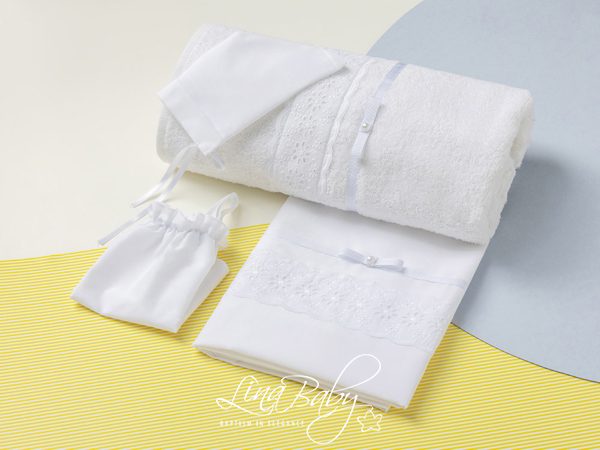 Set λαδόπανο βάπτισης Essential ”Σαπφώ |Sappho”