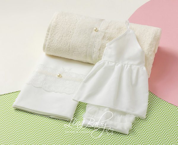 Set λαδόπανο βάπτισης Essential ”Ιοκάστη |Iokasti”