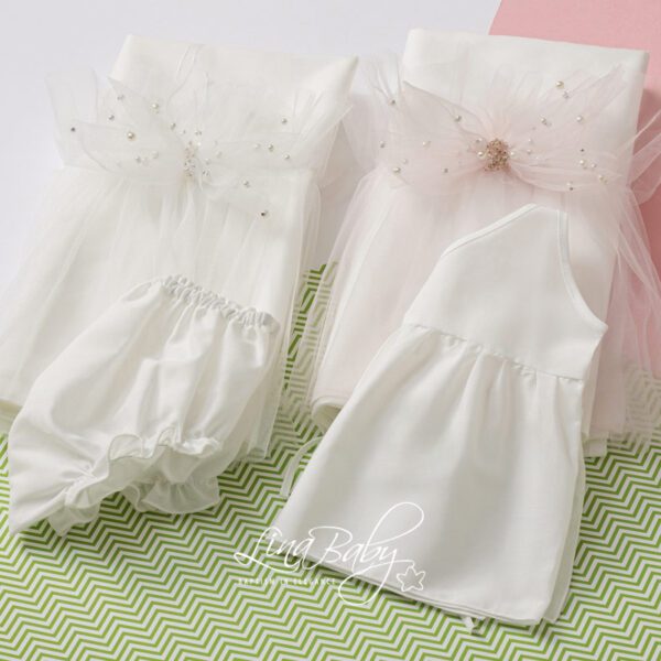 Set λαδόπανο βάπτισης Essential ”Μπιάνκα/Bianka”