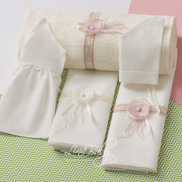 Set λαδόπανο βάπτισης Essential ”Έρικα/Erica”