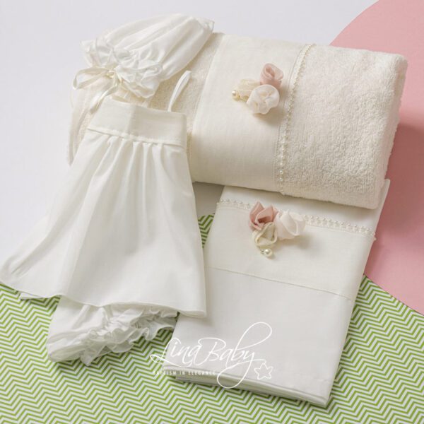 Set λαδόπανο βάπτισης Exclusive ”Κλέλια/Cloelia”