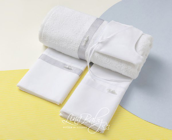 Set λαδόπανο βάπτισης Essential ”Πρίαμος /Priamus”