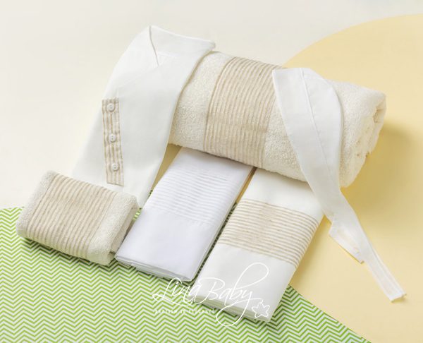 Set λαδόπανο βάπτισης Exclusive ”Σαντ | Sand”