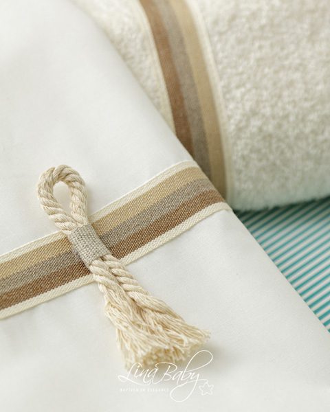 Set λαδόπανο βάπτισης Exclusive ”Τέρρα | Terra”