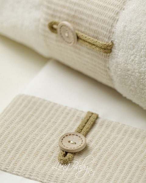 Set λαδόπανο βάπτισης Exclusive ”Πικέ | Piqué”