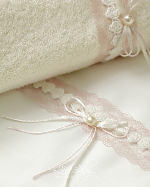 Set λαδόπανο βάπτισης Essential ”Ροζαλία|Rozalia”