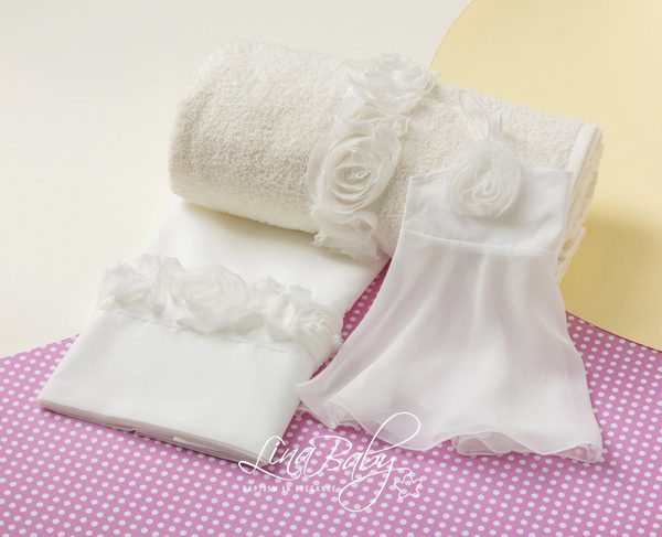 Set λαδόπανο βάπτισης Luxury ”Καλυψώ |Calypso”