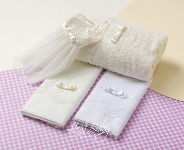 Set λαδόπανο βάπτισης Luxury ”Κλόντι |Claudie”